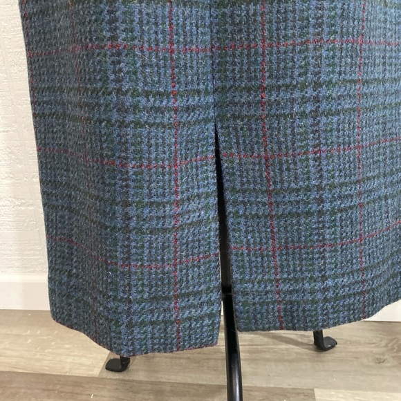 Henry White Dublin Vintage Long Tweed Skirt pockets Alpaca & Wool 10 US 6 EUC - Picture 13 of 13